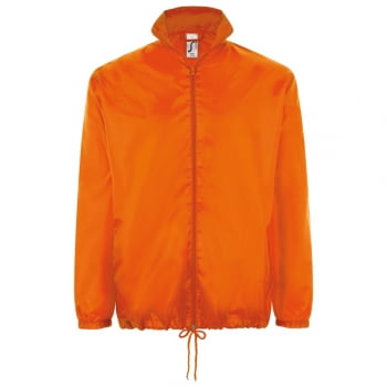 Ветровка унисекс SHIFT, оранжевая купить с нанесением логотипа оптом на заказ в интернет-магазине Санкт-Петербург