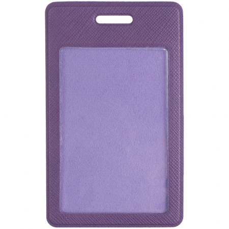 Чехол для пропуска Devon, фиолетовый купить с нанесением логотипа оптом на заказ в интернет-магазине Санкт-Петербург