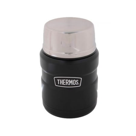 Термос для еды Thermos SK3000, черный купить с нанесением логотипа оптом на заказ в интернет-магазине Санкт-Петербург