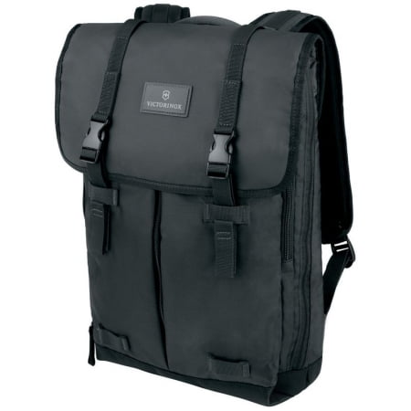Рюкзак Altmont 3.0 Flapover Backpack, черный купить с нанесением логотипа оптом на заказ в интернет-магазине Санкт-Петербург
