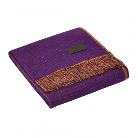 Плед Аrequipa New, фиолетовый купить с нанесением логотипа оптом на заказ в интернет-магазине Санкт-Петербург
