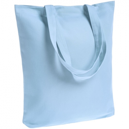 Холщовая сумка Avoska, голубая купить с нанесением логотипа оптом на заказ в интернет-магазине Санкт-Петербург