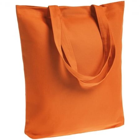 Холщовая сумка Avoska, оранжевая купить с нанесением логотипа оптом на заказ в интернет-магазине Санкт-Петербург