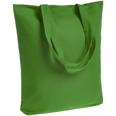 Холщовая сумка Avoska, ярко-зеленая купить с нанесением логотипа оптом на заказ в интернет-магазине Санкт-Петербург