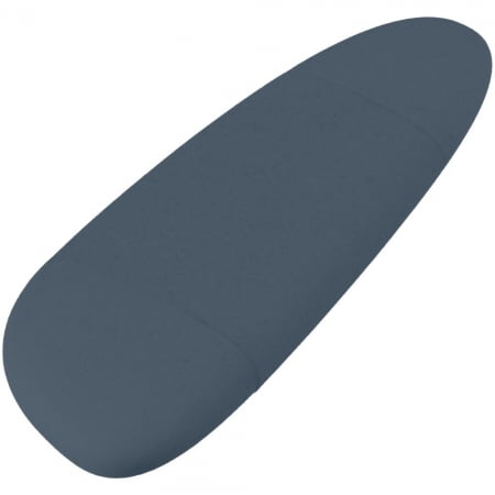 Флешка Pebble Type-C, USB 3.0, серо-синяя, 16 Гб купить с нанесением логотипа оптом на заказ в интернет-магазине Санкт-Петербург