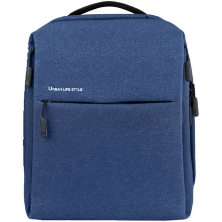 Рюкзак для ноутбука Mi City Backpack, темно-синий купить с нанесением логотипа оптом на заказ в интернет-магазине Санкт-Петербург