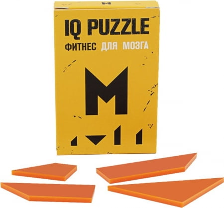 Головоломка IQ Puzzle Letter М купить с нанесением логотипа оптом на заказ в интернет-магазине Санкт-Петербург