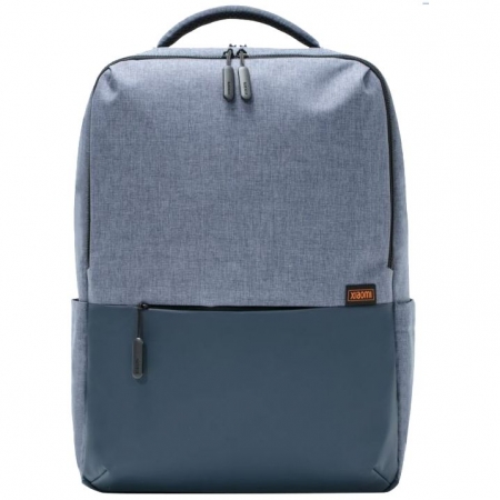 Рюкзак Commuter Backpack, серо-голубой купить с нанесением логотипа оптом на заказ в интернет-магазине Санкт-Петербург