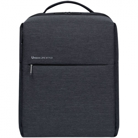 Рюкзак Mi City Backpack 2, темно-серый купить с нанесением логотипа оптом на заказ в интернет-магазине Санкт-Петербург