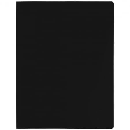 Папка с прижимом Expert, черная купить с нанесением логотипа оптом на заказ в интернет-магазине Санкт-Петербург