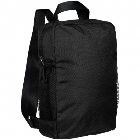 Рюкзак Packmate Sides, черный купить с нанесением логотипа оптом на заказ в интернет-магазине Санкт-Петербург