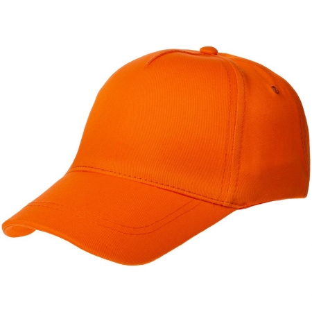 Бейсболка Convention, оранжевая купить с нанесением логотипа оптом на заказ в интернет-магазине Санкт-Петербург