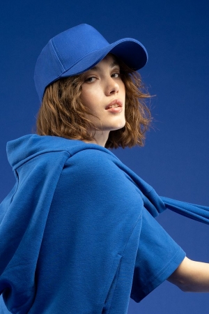 Бейсболка C1, синяя купить с нанесением логотипа оптом на заказ в интернет-магазине Санкт-Петербург
