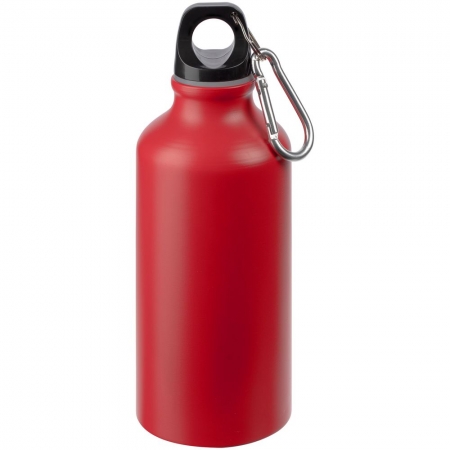 Бутылка для воды Funrun 400, красная купить с нанесением логотипа оптом на заказ в интернет-магазине Санкт-Петербург