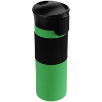 Термостакан Tralee XL, зеленый купить с нанесением логотипа оптом на заказ в интернет-магазине Санкт-Петербург