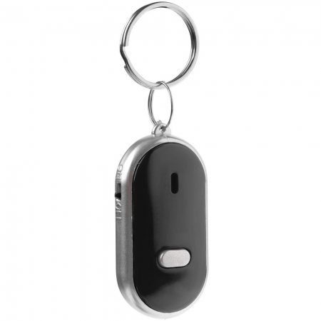 Брелок для поиска ключей Signalet ver.2, черный купить с нанесением логотипа оптом на заказ в интернет-магазине Санкт-Петербург