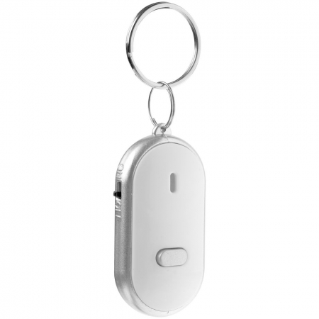 Брелок для поиска ключей Signalet ver.2, белый купить с нанесением логотипа оптом на заказ в интернет-магазине Санкт-Петербург