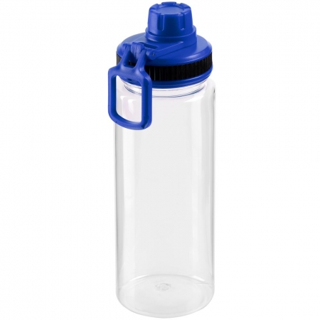 Бутылка Dayspring, синяя купить с нанесением логотипа оптом на заказ в интернет-магазине Санкт-Петербург