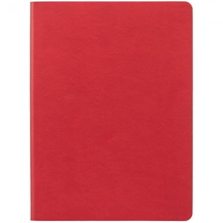 Блокнот Verso в клетку, красный купить с нанесением логотипа оптом на заказ в интернет-магазине Санкт-Петербург