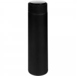 Смарт-бутылка с заменяемой батарейкой Long Therm Soft Touch, черная