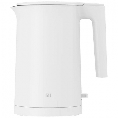Чайник электрический Electric Kettle 2, белый купить с нанесением логотипа оптом на заказ в интернет-магазине Санкт-Петербург