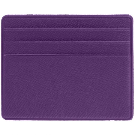 Чехол для карточек Devon, фиолетовый купить с нанесением логотипа оптом на заказ в интернет-магазине Санкт-Петербург