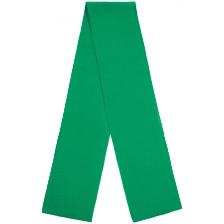 Шарф Urban Flow, зеленый купить с нанесением логотипа оптом на заказ в интернет-магазине Санкт-Петербург