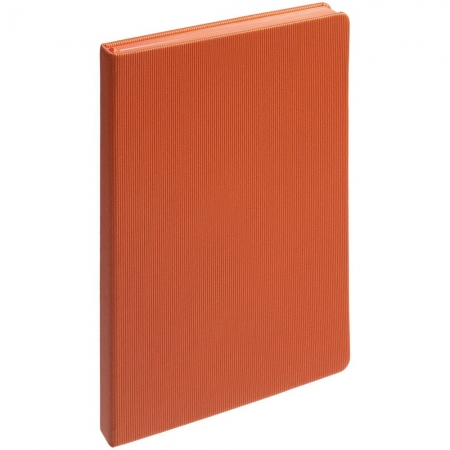 Ежедневник Grid, недатированный, оранжевый купить с нанесением логотипа оптом на заказ в интернет-магазине Санкт-Петербург