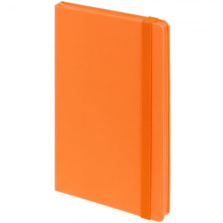 Блокнот Shall, оранжевый купить с нанесением логотипа оптом на заказ в интернет-магазине Санкт-Петербург