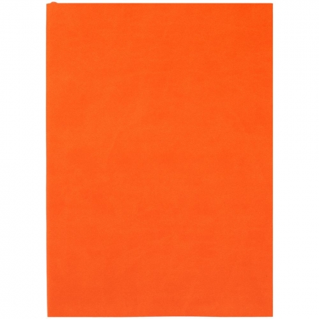 Ежедневник Flat Light, недатированный, оранжевый купить с нанесением логотипа оптом на заказ в интернет-магазине Санкт-Петербург