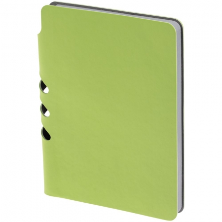 Ежедневник Flexpen Mini, недатированный, светло-зеленый купить с нанесением логотипа оптом на заказ в интернет-магазине Санкт-Петербург