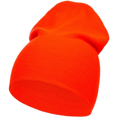 Шапка Hey, красно-оранжевая (кармин) купить с нанесением логотипа оптом на заказ в интернет-магазине Санкт-Петербург
