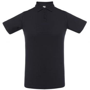 Рубашка поло мужская Virma light, черная купить с нанесением логотипа оптом на заказ в интернет-магазине Санкт-Петербург