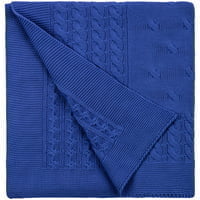 Плед Reframe, ярко-синий (василек) купить с нанесением логотипа оптом на заказ в интернет-магазине Санкт-Петербург