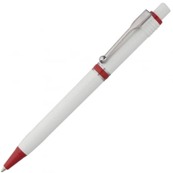 Ручка шариковая Raja, красная купить с нанесением логотипа оптом на заказ в интернет-магазине Санкт-Петербург