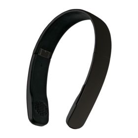 Беспроводные Bluetooth-наушники Rockall, черные купить оптом с нанесение логотипа в Санкт-Петербурге