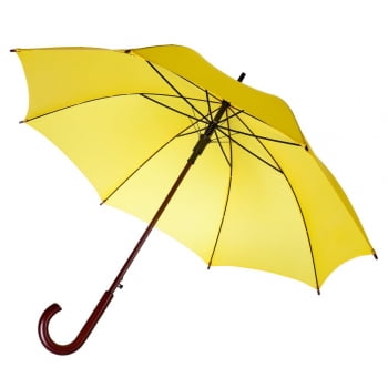 Зонт-трость Unit Standard, желтый купить с нанесением логотипа оптом на заказ в интернет-магазине Санкт-Петербург