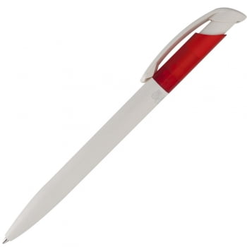 Ручка шариковая Bio-Pen, с красной вставкой купить с нанесением логотипа оптом на заказ в интернет-магазине Санкт-Петербург