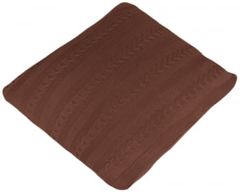 Подушка Comfort, темно-коричневая (кофейная) купить с нанесением логотипа оптом на заказ в интернет-магазине Санкт-Петербург