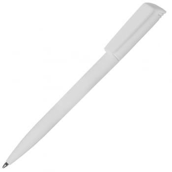 Ручка шариковая Flip, белая купить с нанесением логотипа оптом на заказ в интернет-магазине Санкт-Петербург