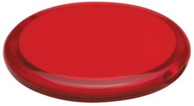Зеркало круглое, красное купить оптом с нанесение логотипа в Санкт-Петербурге