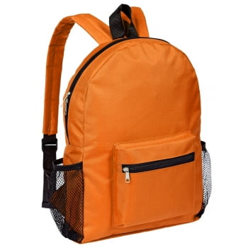 Рюкзак Unit Easy, оранжевый купить с нанесением логотипа оптом на заказ в интернет-магазине Санкт-Петербург