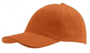 Бейсболка BUFFALO, оранжевая купить с нанесением логотипа оптом на заказ в интернет-магазине Санкт-Петербург