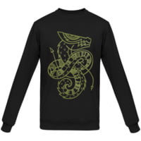 Толстовка «Полинезийский дракон», черная купить с нанесением логотипа оптом на заказ в интернет-магазине Санкт-Петербург