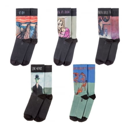 Набор носков «Шедевральноски» купить с нанесением логотипа оптом на заказ в интернет-магазине Санкт-Петербург