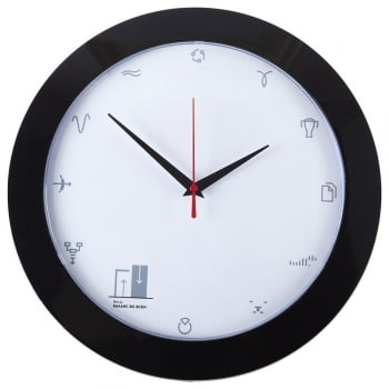 Часы настенные «Бизнес-зодиак. Весы» купить с нанесением логотипа оптом на заказ в интернет-магазине Санкт-Петербург
