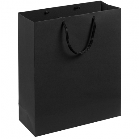 Пакет Wide, черный купить с нанесением логотипа оптом на заказ в интернет-магазине Санкт-Петербург
