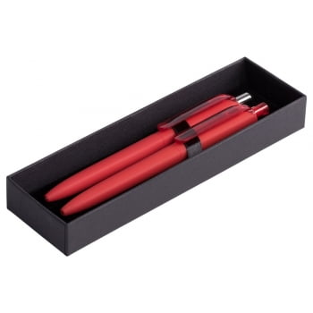 Набор Prodir DS8: ручка и карандаш, красный купить с нанесением логотипа оптом на заказ в интернет-магазине Санкт-Петербург