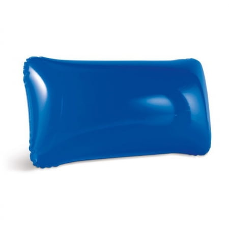 Надувная подушка Ease, синяя купить с нанесением логотипа оптом на заказ в интернет-магазине Санкт-Петербург