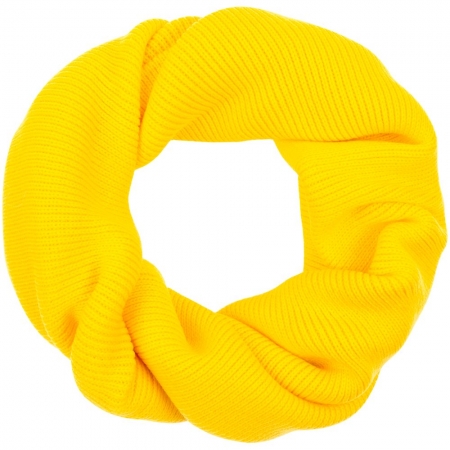 Снуд Real Talk, желтый купить с нанесением логотипа оптом на заказ в интернет-магазине Санкт-Петербург